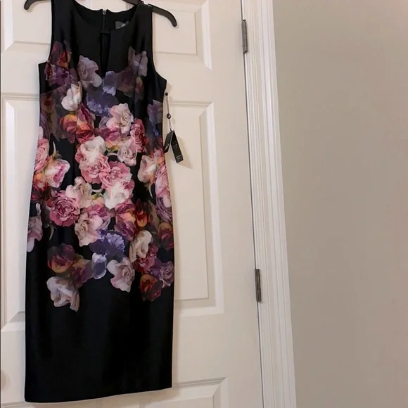 Adrianna Papell sleeveless Floral Dress - Picture 4 of 6